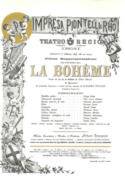 La Bohme Premiere