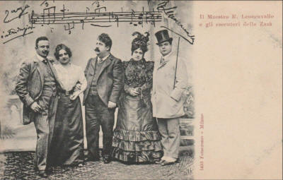 Premiere Cast of Zaza