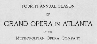 Grand Opera in Atlanta